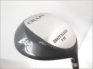 [USED] CRAZY GOLF JAPAN CRAZY BLACK F19 FAIRWAY WOOD F19 18.5 deg 6.4(R)
