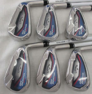 [UNUSED] CALLAWAY GOLF BIG BEARTHA BETA IRON SET #5-9,P (6 clubs) AIR Speeder R