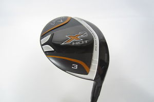 -Tour Issue- CALLAWAY X2 HOT 15* 3 WOOD Aldila Tour Blue 85 X-Flex (TC-Stamp)