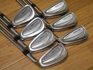 [USED] EPON GOLF JAPAN EPON SUS316 (No Plated Product) IRON SET #4-9,P (7 clubs)