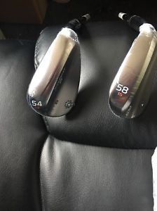 (2) 2016 Titleist Vokey Steel Grey  SM6 Wedges 54-08 M  58-10 S Grinds