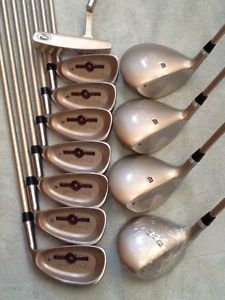 Womens Wilson Pro Staff OS Irons 4-PW, 1,3,5,7 Woods, Tear Drop Putter