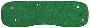 4 Ft. X 12 Ft. Indoor/Outdoor Synthetic Turf 5-Hole Practice Putting Golf Green