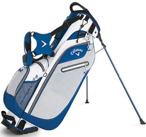 *2016* Callaway Golf Hyper Lite 3 Stand / Carry Bag, Light Weight NAVY BLUE