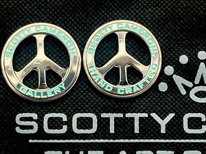 SCOTTY CAMERON 2016 Gallery Only ROUND TOUR Tiffany PEACE Ball Marker Coin 1/50