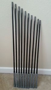 10 Tour Issue Aldila Prototype RIP Iron X Flex 3-PW + 2 Wedge Shafts