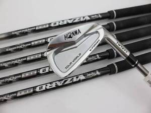 [USED] HONMA GOLF JAPAN IRON SETS TOUR WORLD TW727V VIZARD IB95 6-clubs  9376