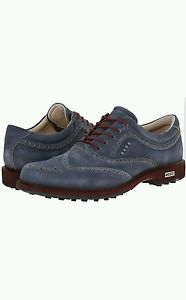 $200 ECCO Golf Tour Hybrid Wingtip Leather Performance Shoe 44 (US Men's10-10.5)