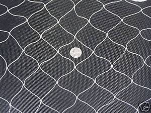 250' x 25'  Baseball Softball Backstop Barrier Nylon Net  2" #9 Test 100 Lbs