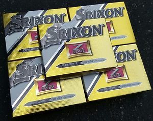 $224.95 New in Box 2016 Srixon Z Star Pure White Golf Balls 5 Dozen Spinskin