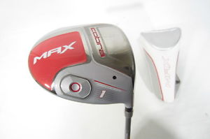 -LADIES- COBRA '2016 MAX OFFSET SILVER FLOWER PEARL DRIVER W/ HEADCOVER