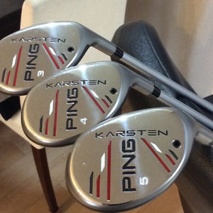 [USED] PING GOLF JAPAN KARSTEN UTILITY SET #3H-5H (3 clubs) KS401 CARBON S,SR