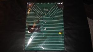 2016 Masters Tech Mens Golf Shirt, GREEN (LARGE) Augusta Rory Spieth Day Fowler.