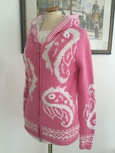 Bogner Gr. 38 handgestrickte Jacke, traumhaft schön!