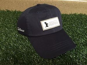 NEW Titleist SCOTTY CAMERON STUDIO DESIGN Golf Hat PUTTERS Navy Blue DOG RARE