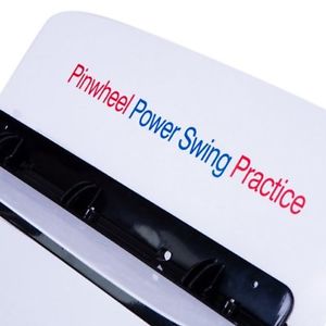 10X(Golf Pinwheel Swing Power Fan Trainer Practice Training Aids S9)
