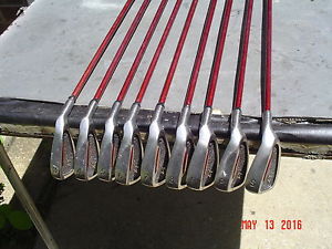 Zero Tolerance OS Mens RH Graphite Shaft Golf Club Iron Set 3-SW Tour Wrap