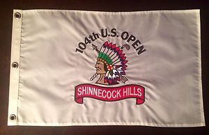 2004 U.S. Open Golf Pin Flag Shinnecock Hills Masters US British Goosen