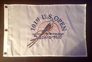 2001 U.S. Open Golf Pin Flag Southern Hills Goosen Masters US British