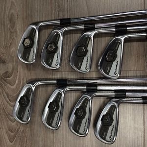 "USED" TAYLORMADE TOUR PREFERRED 3-PW IRONS / DYNAMIC GOLD R300 STEEL