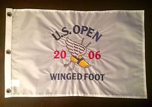 2006 U.S. Open Golf Pin Flag Winged Foot Masters US British Phil Mickelson