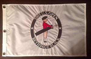 2002 U.S. Open Golf Pin Flag Bethpage Black Masters US Tiger Woods
