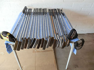 14 PING PUTTERS,3 CLEVELAND WEDGES,AND 5 OTHER PUTTERS,ARMOUR,ODYSSEY,@ MORE