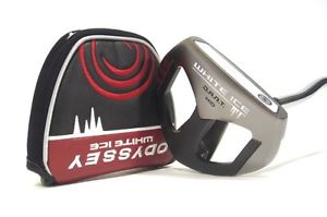 -TOUR ISSUE- Mint! ODYSSEY White Ice D.A.R.T. DART MID BELLY PUTTER w/ Headcover