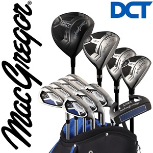 "NEW 2016" MACGREGOR DCT PREMIUM DELUXE MENS COMPLETE GOLF SET & CART BAG