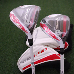 TaylorMade Womens AeroBurner 3hl&5hl Fairway Wood SET Matrix Ladies NEW
