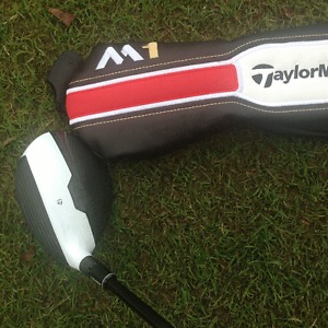 "USED" TAYLORMADE M1 17 DEGREE 3HL WOOD MATRIX OZIK WHITE TIE 60 STIFF +H/COVER