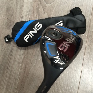 "USED" PING G 19 DEGREE 3 HYBRID / RESCUE REGULAR ALTA 70 SHAFT + HEADCOVER