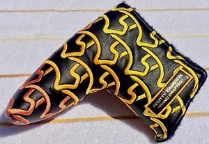 Scotty Cameron LTD RELEASE Black/Orange Fade SCOTTY DOG WAVE Headcover 1/50