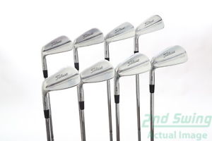 Mint Titleist 714 MB Iron Set 3-PW Dynamic Gold S300 Steel Stiff Left Handed 38"