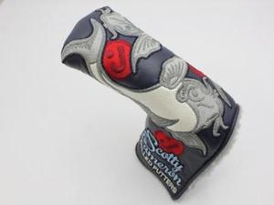 【UNUSED】SCOTTY CAMERON GOLF PUTTER COVER JAPAN carp CIRCLE T&J 7011