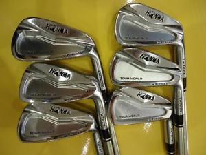 [USED] HONMA GOLF JAPAN TOUR WORLD TW727V IRON SET #5-10 (6 clubs) VIZARD I55 6S