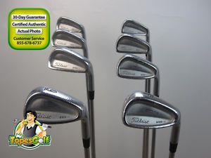 Titleist 690 CB Forged 3-P Iron Set Steel Dynamic Gold LITE S300 Stiff 15971A