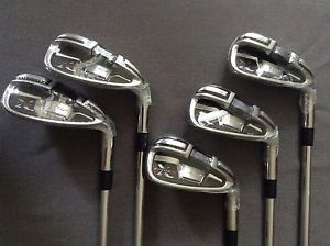 NEW RH TOUR EDGE EXOTICS XCG7 GOLF IRON SET 6-PW X-LITE 90 STIFF FLEX