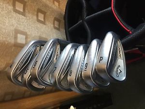 ****Callaway Apex Pro irons, 4-PW, Reg KBS shafts****