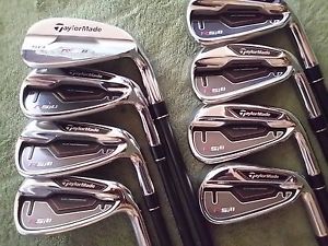 TaylorMade RSI 1 Irons RH 4-AW Reax Graphite Senior Shafts ** MINT CONDITION **