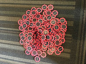 226 GENUINE ODYSSEY POKER CHIP BALL MARKER LOT - 1.5" ROUND