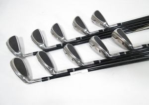 -LH- CLEVELAND 588 ALTITUDE HYBRID IRONS (3-PW,DW,SW) w/Graphite REGULAR Flex