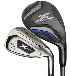 2016 Callaway X SERIES 416 COMBO Iron Set 4H-5H 6-PW, AW Graphite Regular Flex