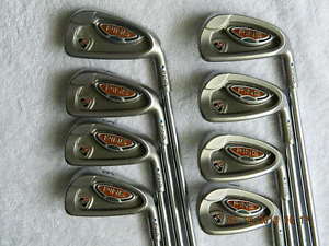 Ping i10 Iron set 3-PW RIGHT HANDED BLUE DOT Ping AWT Steel Shafts STIFF Flex