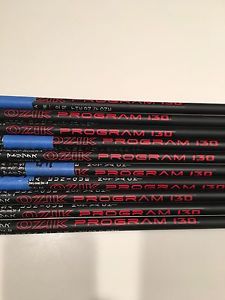 (10) MATRIX PROGRAM 130 "Black" 7.0 X-STIFF GRAPHITE IRON SHAFTS -Tour Issue