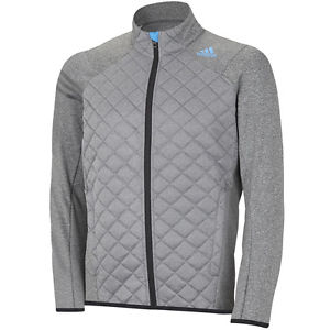 2015 Adidas ClimaHeat Prime Fill Golf Jacket Dark Grey Small NEW