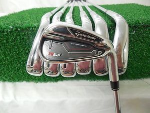 Used Rh Taylormade RSI 1 4-PW Iron Set Reax Steel Regular Flex Steel
