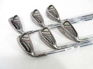 -LH- PING 2014 KARSTEN Black Dot IRONS (5-PW) IRON SET w/CFS Distance REGULAR