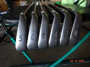 PING GOLF CLUB IRONS i10 STIFF FLEX, AWT STEEL SHAFTS HEADS I5 I15 I20 G5