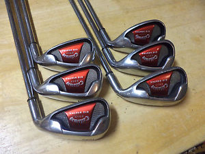 2008 CALLAWAY Big Bertha 6,7,8,9,PW,SW IRONS IRON Set 6-PW,SW Steel Uniflex